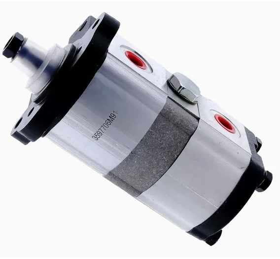 Hydraulic Gear Pump For Tractor Agriculture Machine 3597706m91 3774612m91 For Landinii Tractor Tandem Gear Pump factory